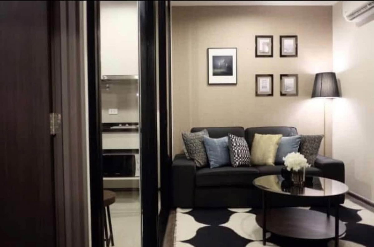 รูป คอนโดให้เช่า The Base Park East สุขุมวิท 77 ชั้น 24 | ขนาด 31.5 ตร.ม. 1 ห้องนอน | 1 ห้องน้ำ เฟอร์นิเจอร์ครบ พร้อมเข้าอยู่ ที่จอดรถ 1 คัน - รูปที่ 2/8