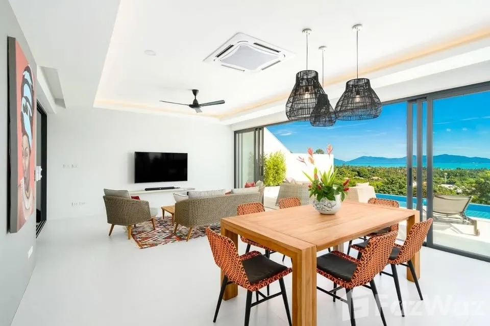 picture Luxury 3-Bedroom Sea View Pool Villa in Bophut Hills 6884440 - 6/40