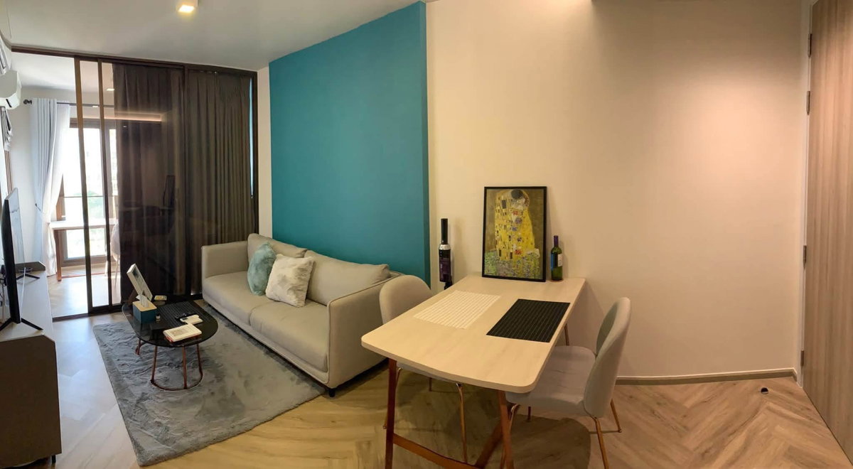 รูป Chapter Thonglor 25 ห้องมุม ชั้น 8 วิวทองหล่อ ขนาด 48 ตร.ม. 2 ห้องนอน แต่งครบพร้อมเข้าอยู่ ปล่อยเช่า 35,000 บาท/เดือน - รูปที่ 3/11