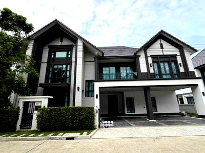 เช่าบ้านเดี่ยว ซอยลาซาล (สุขุมวิท 105) : LTHC15603 Luxury Pool Villa for Rent Bangna | Spacious Private Residence | Near Mega Bangna | 450,000 THB | พูลวิลล่าหรูให้เช่า ใกล้เมกะบางนา