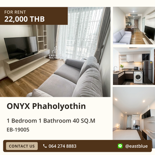 รูปภาพ Rent a luxurious 1-bedroom condo at ONYX Phaholyothin, Phaya Thai! 🏡