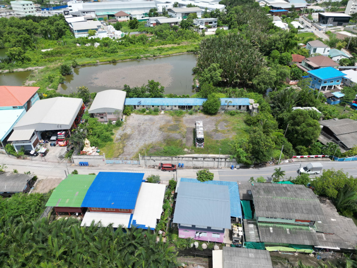 รูป ขายที่ดิน พร้อมสิ่งปลูกสร้าง 627 ตรว. ผังสีม่วง ใกล้วัดคู่สร้าง ใกล้ อบต.คลองปลากด อ.พระสมุทรเจดีย์ จ.สมุทรปราการ ราคาดีมาก ขายถูกมาก - รูปที่ 15/38