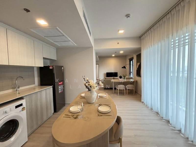 รูป 🏡ให้เช่า COBE Ratchada-Rama 9 ใกล้ MRT พระราม 9 2 ห้องนอน ขนาด 71 ตร.ม. - รูปที่ 7/11