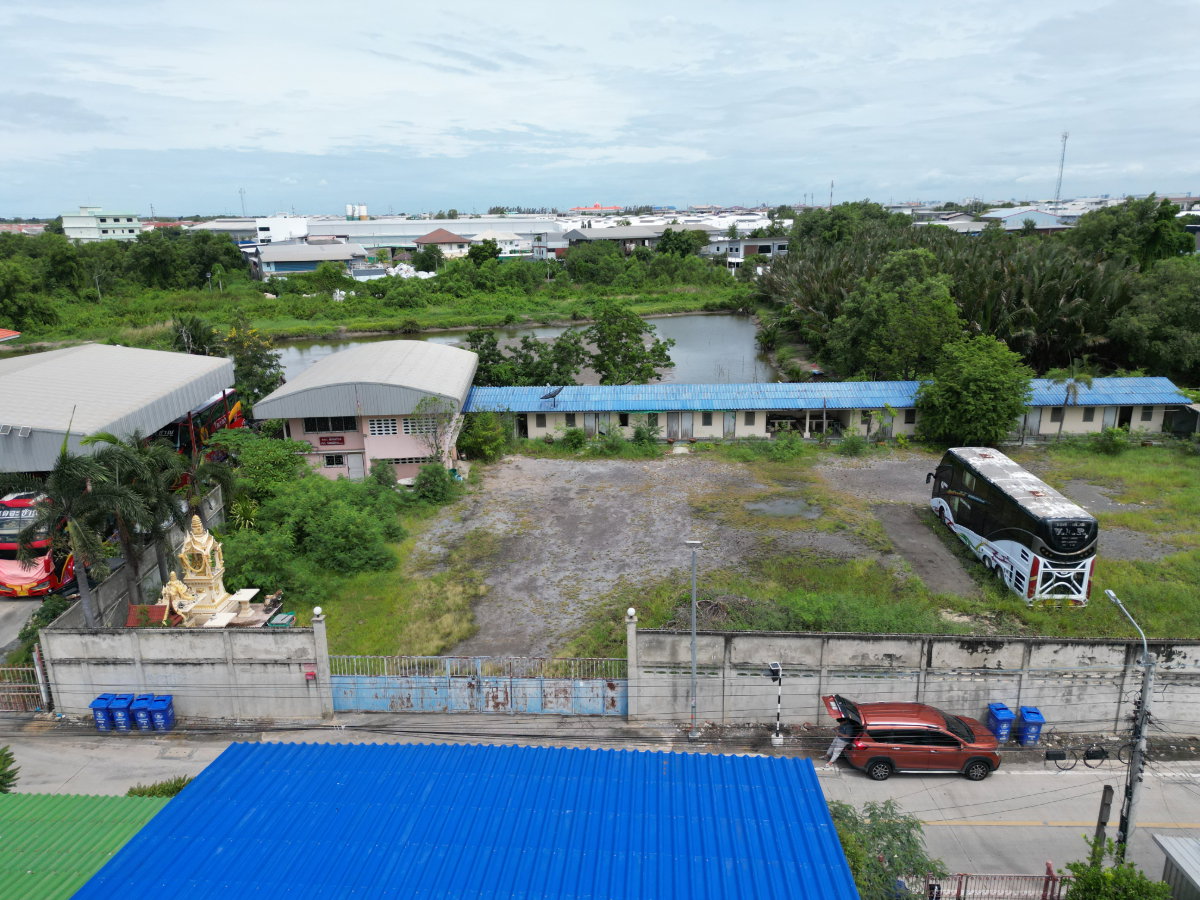 รูป ขายที่ดิน พร้อมสิ่งปลูกสร้าง 627 ตรว. ผังสีม่วง ใกล้วัดคู่สร้าง ใกล้ อบต.คลองปลากด อ.พระสมุทรเจดีย์ จ.สมุทรปราการ ราคาดีมาก ขายถูกมาก - รูปที่ 29/38