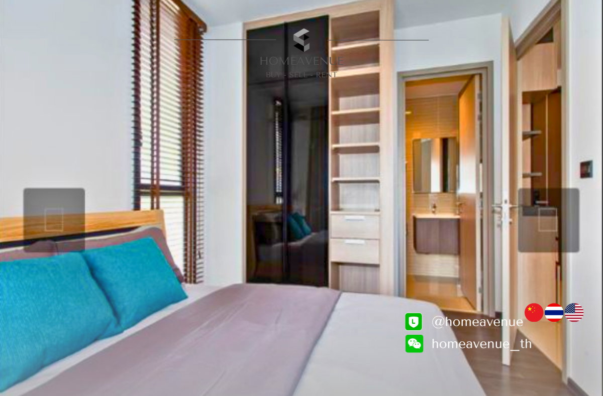 รูป 《THE LINE Asoke-Ratchada》Highlight✨ 1Bed 🚇 ใกล้MRT พระราม 9📲 Line: @homeavenue ⭐HA-1952 - รูปที่ 5/8