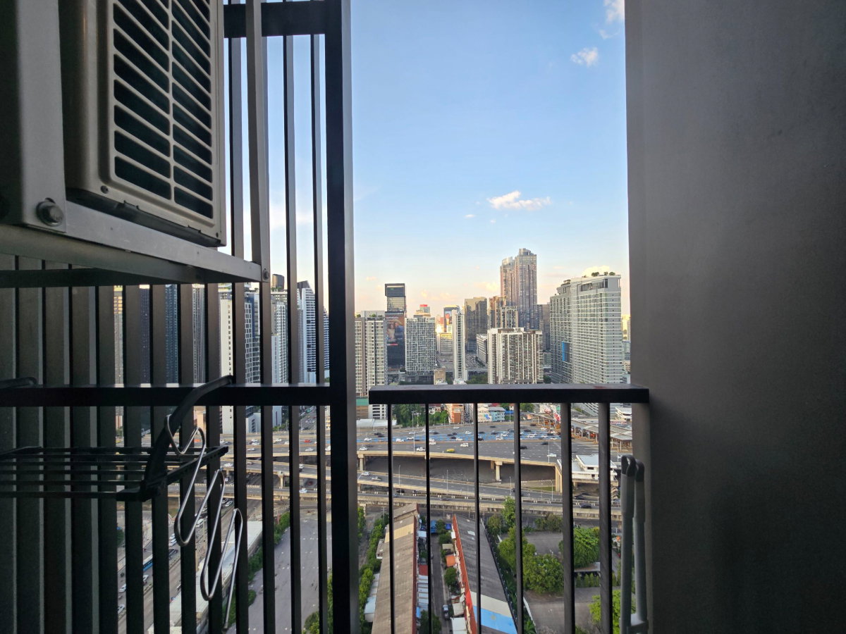รูป ให้เช่า คอนโด ไลฟ์ อโศก , 1 ห้องนอน , 1 ห้องน้ำ ขนาด36 ตรม. ชั้นสูง แต่งสวย MRT เพชรบุรี - รูปที่ 15/15