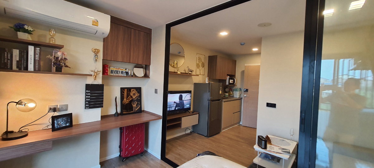 รูป ให้เช่าให้เช่า Kave town space ตึก C ติดทางออก Mingle Mall ทิศเหนือ วิวโล่ง Cash back 5000 บาท - รูปที่ 4/10