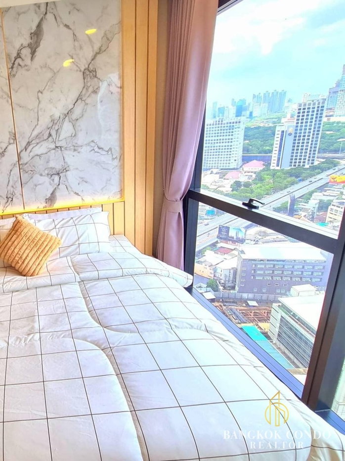picture 🍀🍀 Beautiful condo 🌸 For Rent📌 Ashton Chula-Silom (Line:@rent2022) MRT Sam Yan✨Ready to move in 🔖 A08605 - 8/15