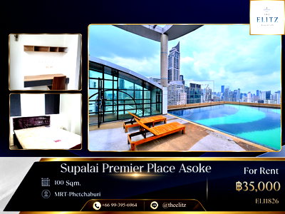 คอนโดให้เช่า : ✨ Superb Value Offer at Asoke Intersection —  Exceptional Pricing & Generous Space | Great Deal for Rent ✨