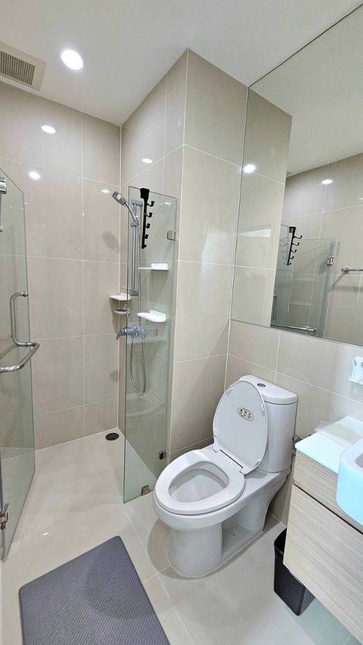รูป P-042 💢 เช่า 16,000🌵🌈 26 sqm.🔑 Noble Revolve Ratchada 2🌵🌈 ติด MRT ศูนย์วัฒนธรรม 100 ม. - รูปที่ 5/7