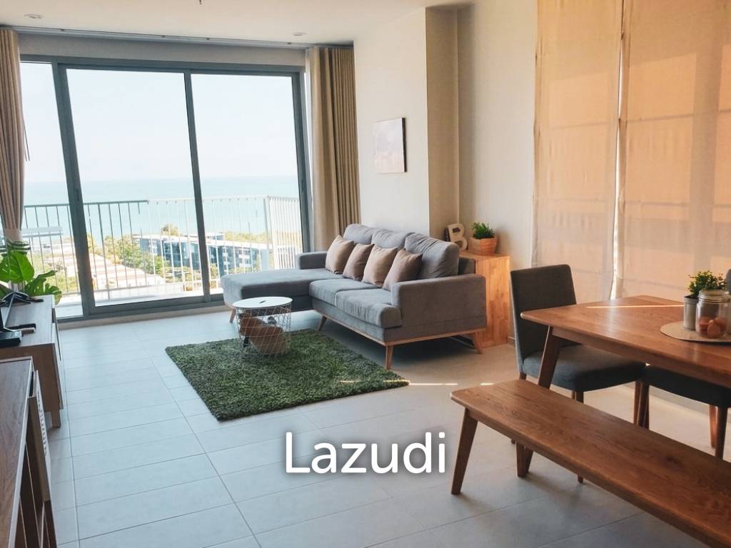 picture Sea-View 63 sqm Corner Condo Floor 12 in Cha-Am - 5/12