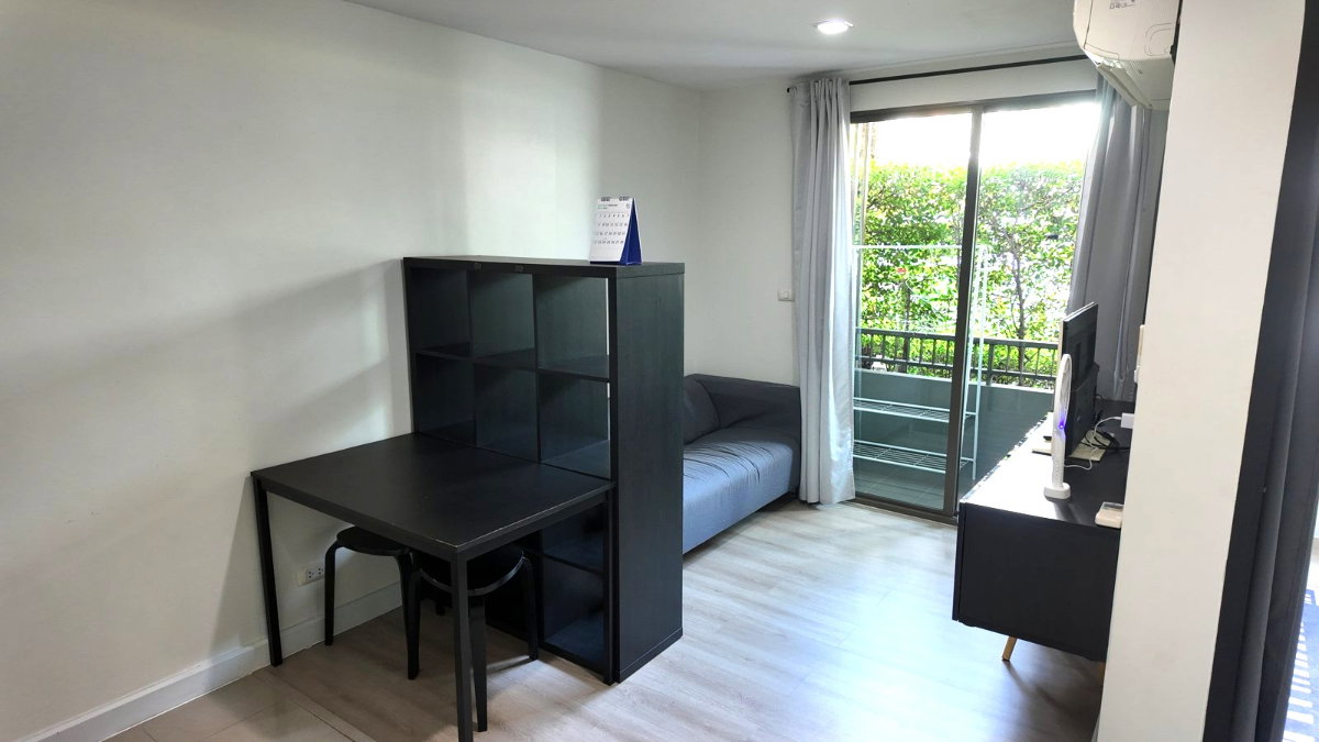 picture 2-Bedroom Condo for Rent at Metro Luxe Ratchada – 43 sq.m., 1st Floor, Building A – Only 23,000 THB/month! - 7/12