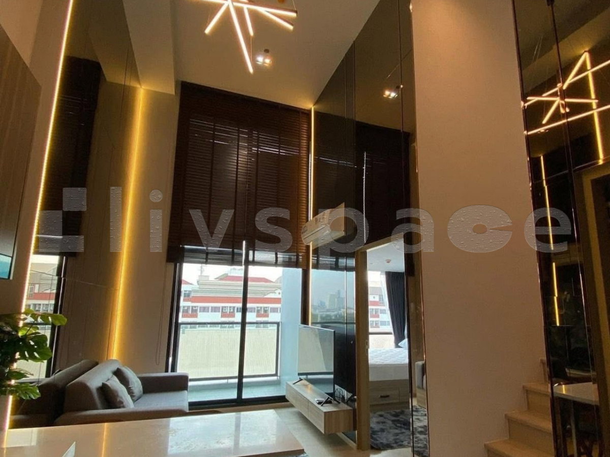 รูป ▚ L0MC0Aツ ให้เช่า Altitude Unicorn Sathorn-Thapra 2Bed Duplex 50.97ตร.ม. 25k ห้องไซส์หายาก เชื่อม BTS ตลาดพลู 0M✨ - รูปที่ 1/7