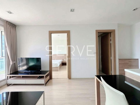 1 Bed Large Room  City View  Fully furnished Good Location Close To  MRT Huai Khwang 50 m.  @  Rhythm Ratchada - Huai Khwang 