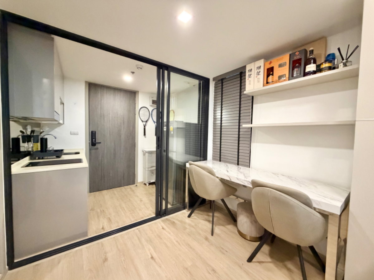 รูป ขาย The Rich พระราม 9 ศรีนครินทร์ ชั้น 29 ห้อง Duplex  ห้องมุม Built-in ตกแต่งจัดเต็ม พร้อมอยู่ ติดถนนศรีนครินทร์ - รูปที่ 10/23