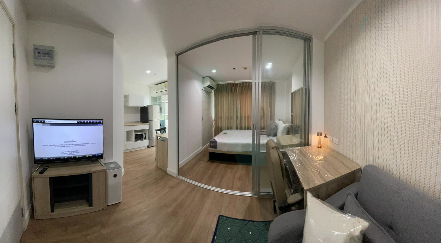 รูป ให้เช่าคอนโด ลุมพินี เพลส ศรีนครินทร์-หัวหมาก สเตชั่น อาคาร A ชั้น 21 1 ห้องนอน ขนาด 26.00 ตรม ใกล้ ซูปเปอร์มาร์เก็ต แม็กซ์แวลู - รูปที่ 1/8