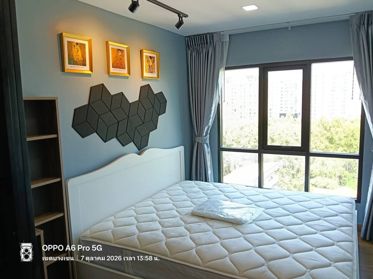 picture P-036 💢 For rent: 11,000 THB 🌵🌈 30 sqm. 🔑 Regent Home 18 Chaeng Watthana-Lak Si 🌵🌈 Beautiful, on the 9th floor with an open view - 15/15