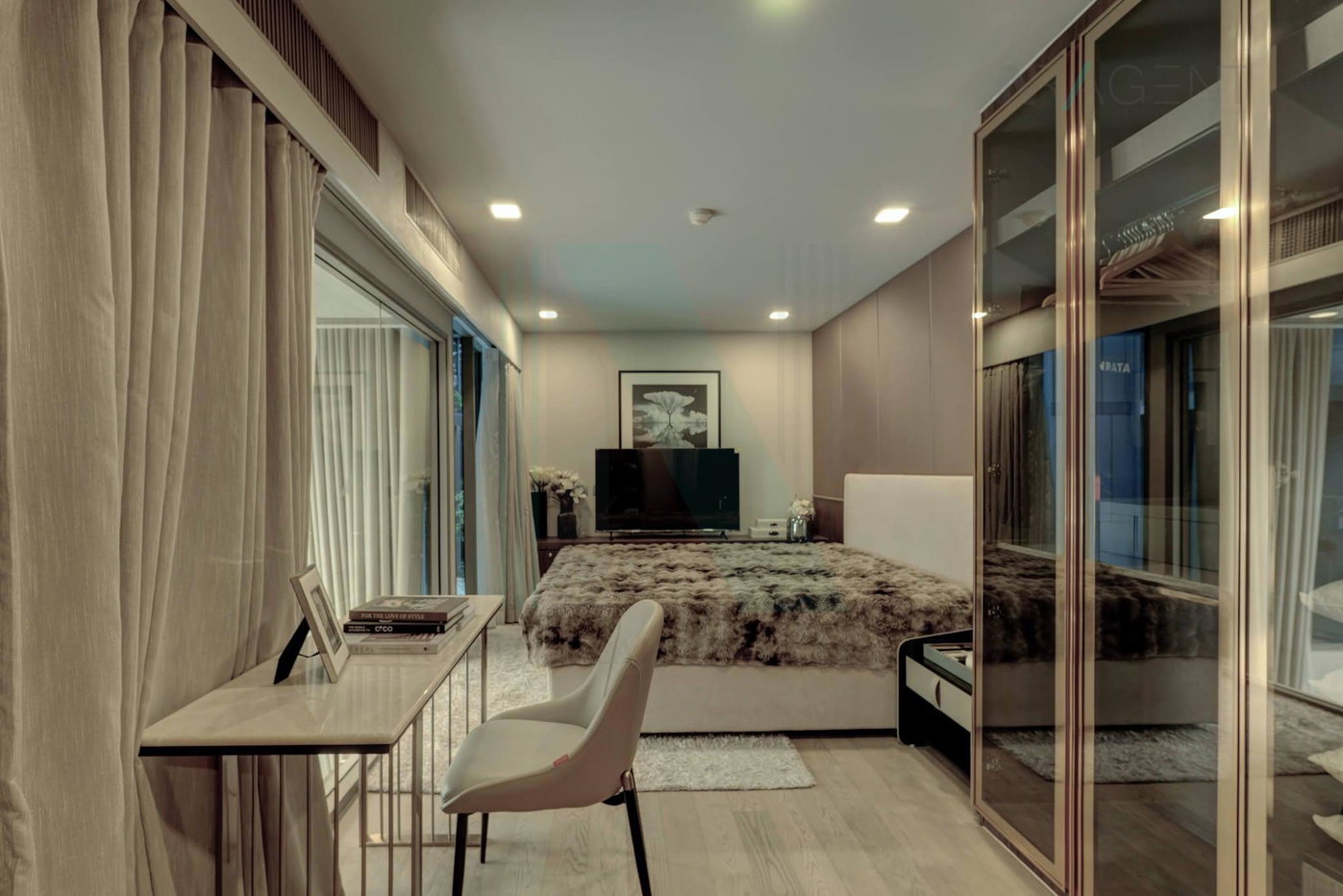 รูป 🎉 ให้เช่าคอนโด แอชตัน เรสซิเดนซ์ 41 อาคาร 1 ชั้น 1 Duplex 3 ห้องนอน ขนาด 131 ตรม ใกล้ Miracle Mall - รูปที่ 2/8