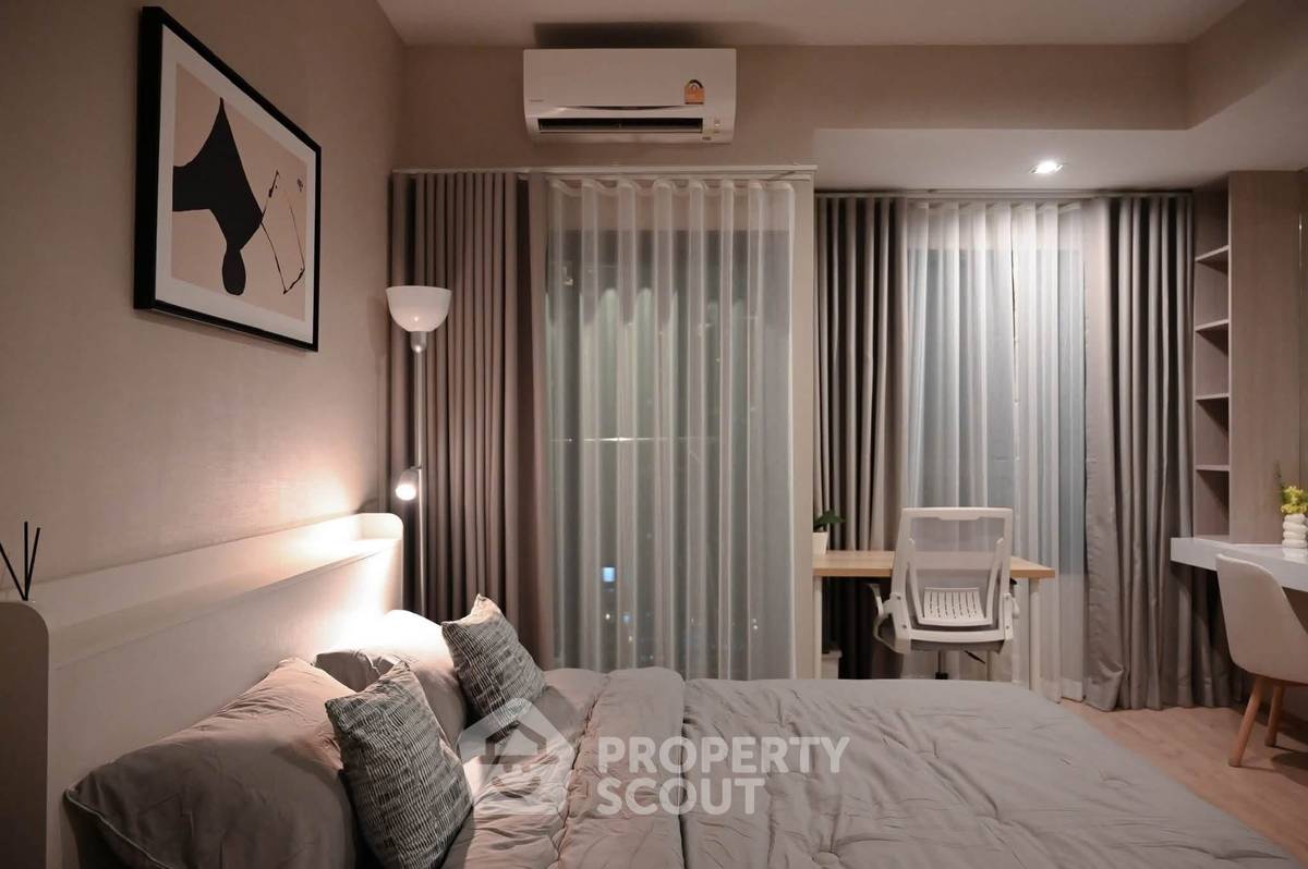 รูป 1 ห้องนอน ชั้น 27 Ideo Rama 9 - Asoke ห่าง MRT พระราม 9 เพียง 300 ม. (ID 3463521) - รูปที่ 3/9