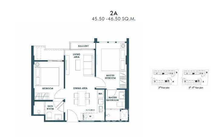 รูป คอนโด 2-ห้องนอน ที่ เดอะ เบส สุขุมวิท 50 ใกล้ BTS อ่อนนุช (ID 3463718) - รูปที่ 10/10