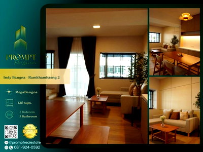 Houses for rent Mega Bangna : IJ04563 - Indy Bangna - Ramkhamhaeng 2 :  MegaBangna 