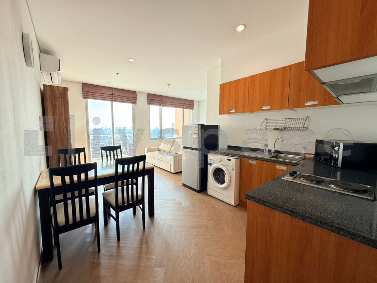รูป ▚ L0JC40ツ ให้เช่า Villa Sathorn Studio 42ตร.ม. 16k เปลี่ยนเฟอร์+แอร์ใหม่ ไม่รวมที่จอด ติด BTS กรุงธนบุรี 0M✨ - รูปที่ 5/11