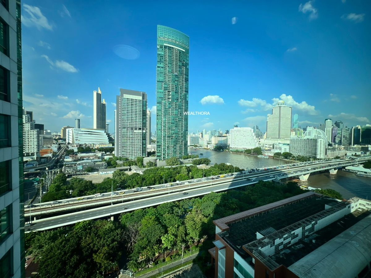 รูป ให้เช่า บ้านสาทร เจ้าพระยา เจริญนคร 1 ห้องนอน 75 ตร.ม. ชั้น 17 วิวแม่น้ำ [RAW-0197] - รูปที่ 2/14