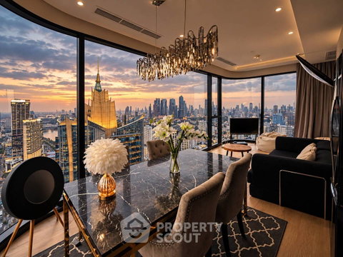 70m To MRT Sukhumvit, 41st-Floor 2-BR At Ashton Asoke (ID 3463555)