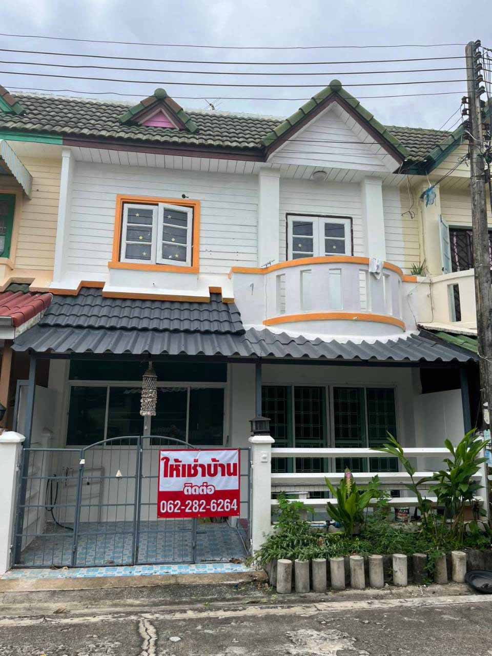 ให้เช่าบ้าน ทาวเฮ้าส์ 2 ชั้น หมู่บ้าน สินทรัพย์ 1  ปทุมธานี รังสิต คลอง 4 ธัญญะ