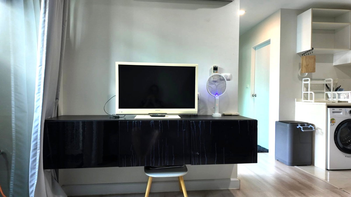 picture 2-Bedroom Condo for Rent at Metro Luxe Ratchada – 43 sq.m., 1st Floor, Building A – Only 23,000 THB/month! - 2/12