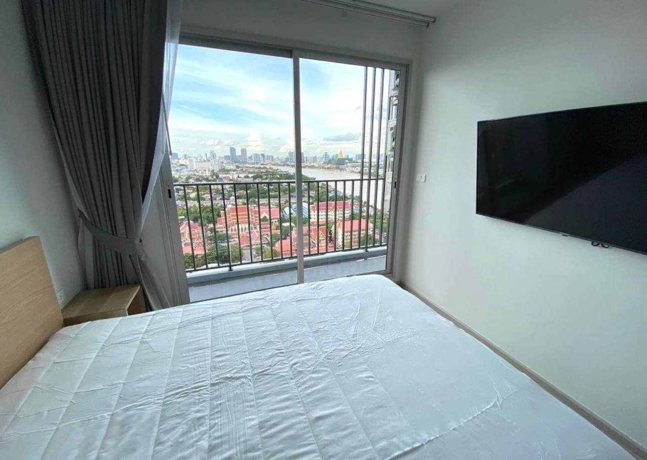 รูป Ideo Charan 70 - Riverview【𝐑𝐄𝐍𝐓】🔥ห้องสวยสองนอน วิวแม่น้ำเจ้าพระยาพาโนรามา โซฟานุ่มน่าอยู่🔥 ติดต่อไลน์ไอดี: @hacondo - รูปที่ 12/12