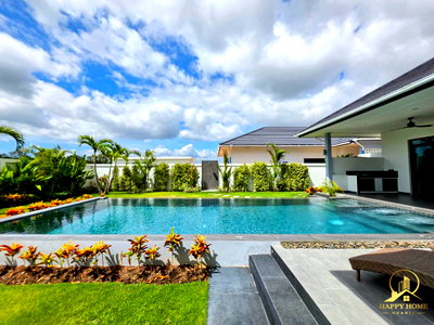 Houses for sale Hua Hin Prachaubkirikhan : Brand-New Modern Pool Villa for Sale | Hua Hin Soi 112