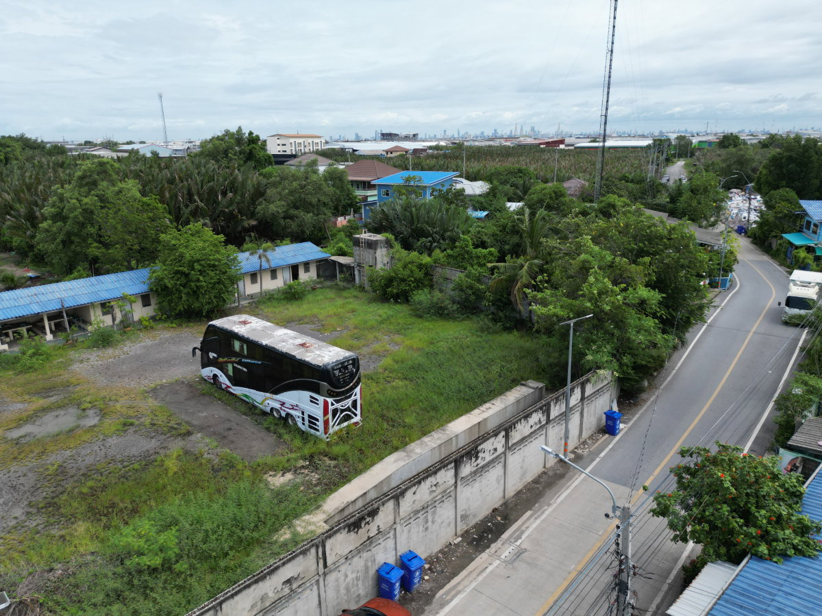 รูป ขายที่ดิน พร้อมสิ่งปลูกสร้าง 627 ตรว. ผังสีม่วง ใกล้วัดคู่สร้าง ใกล้ อบต.คลองปลากด อ.พระสมุทรเจดีย์ จ.สมุทรปราการ ราคาดีมาก ขายถูกมาก - รูปที่ 28/38