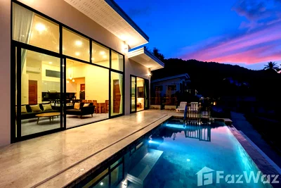 Houses for sale Ko Samui Surat Thani : 3 Bedroom Villa for sale in Maret, Surat Thani  6905637