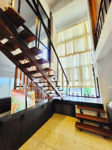 รูป บุญถาวร รัชดา 750 ม. 3-4นอน 2 น้ำ ที่ดิน 60 ตร.ว. 240 ตร.ม. MRT สุทธิสาร 850 ม. อินทามระ บ้านเดี่ยว 2 ชั้นทรงไทยคลาสสิกให้เช่า - รูปที่ 8/8