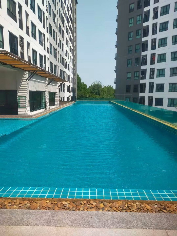 picture P-036 💢 For rent: 11,000 THB 🌵🌈 30 sqm. 🔑 Regent Home 18 Chaeng Watthana-Lak Si 🌵🌈 Beautiful, on the 9th floor with an open view - 13/15