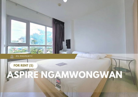รูปภาพ For rent 📍 Aspire Ngamwongwan 📍 Fully furnished with appliances, located near The Mall Ngamwongwan