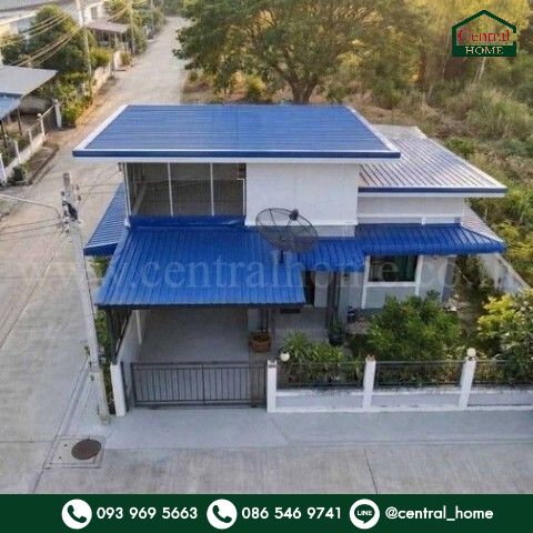 รูป บ้านเดี่ยวชั้นเดียว นารินทร์โฮม 4 หลังริม สไตล์มินิมอล เสาไห้ สระบุรี - รูปที่ 1/11