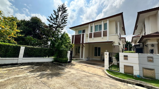 ❤️💛(ขาย)บ้านเดี่ยว THE CITY พระราม 5–ราชพฤกษ์ 2 🏡🌳หลังมุม 89.7 ตร.ว.🏠 3 ห้องนอน พร้อมสวน ✨✨ราคา 9.5 ล้านบาท