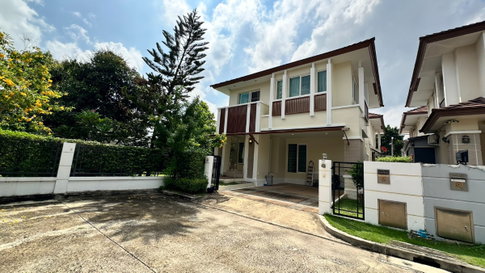 ❤️💛(ขาย)บ้านเดี่ยว THE CITY พระราม 5–ราชพฤกษ์ 2    🏡🌳หลังมุม 89.7 ตร.ว.🏠 3 ห้องนอน พร้อมสวน   ✨✨ราคา 9.5 ล้านบาท