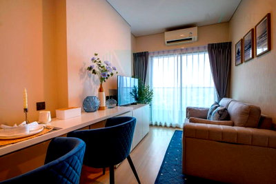 ขายคอนโด : ขายคอนโด ลุมพินี พาร์ค พหล 32 อาคาร 1 ชั้น 21 1 ห้องนอน ขนาด 28 ตรม ใกล้ ตลาดบางเขน