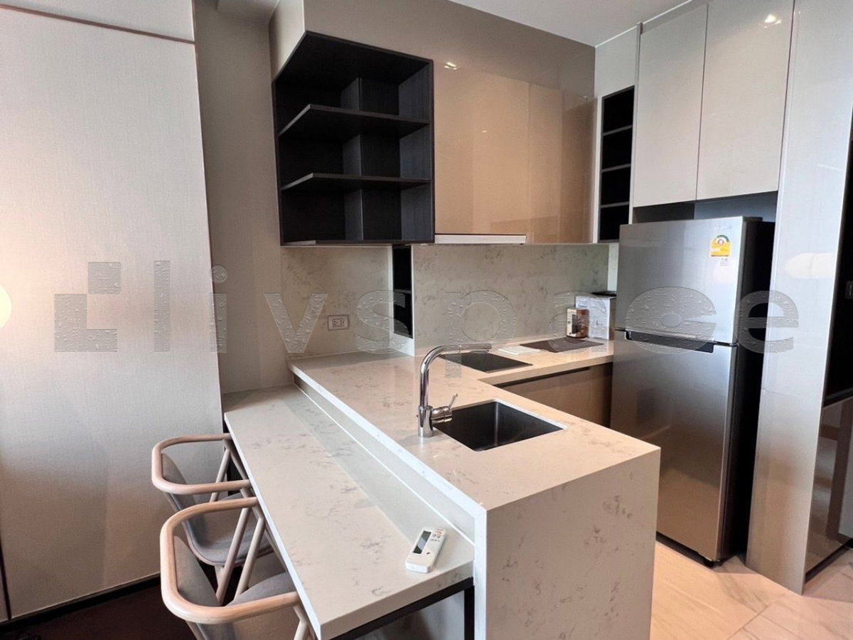 รูป ▚ L06CNOツ ให้เช่า Laviq Sukhumvit 57 1Bed 46ตร.ม. 50k ฟรี WiFi แต่งครบ ชั้นสูง ทิศไม่ร้อน เชื่อม BTS ทองหล่อ✨ - รูปที่ 2/9