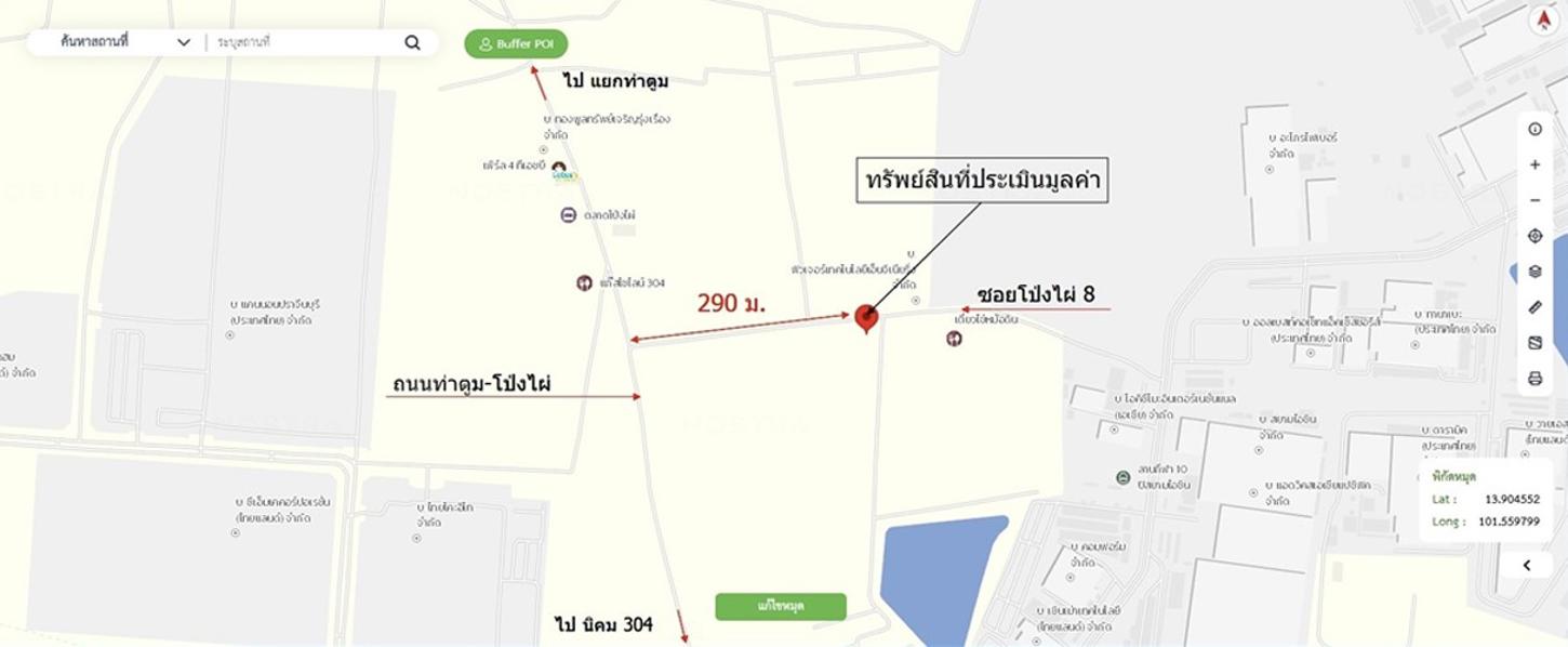 picture LAND 119 Sq.w. Sri Maha Pho Prachinburi for 3M - 20/21