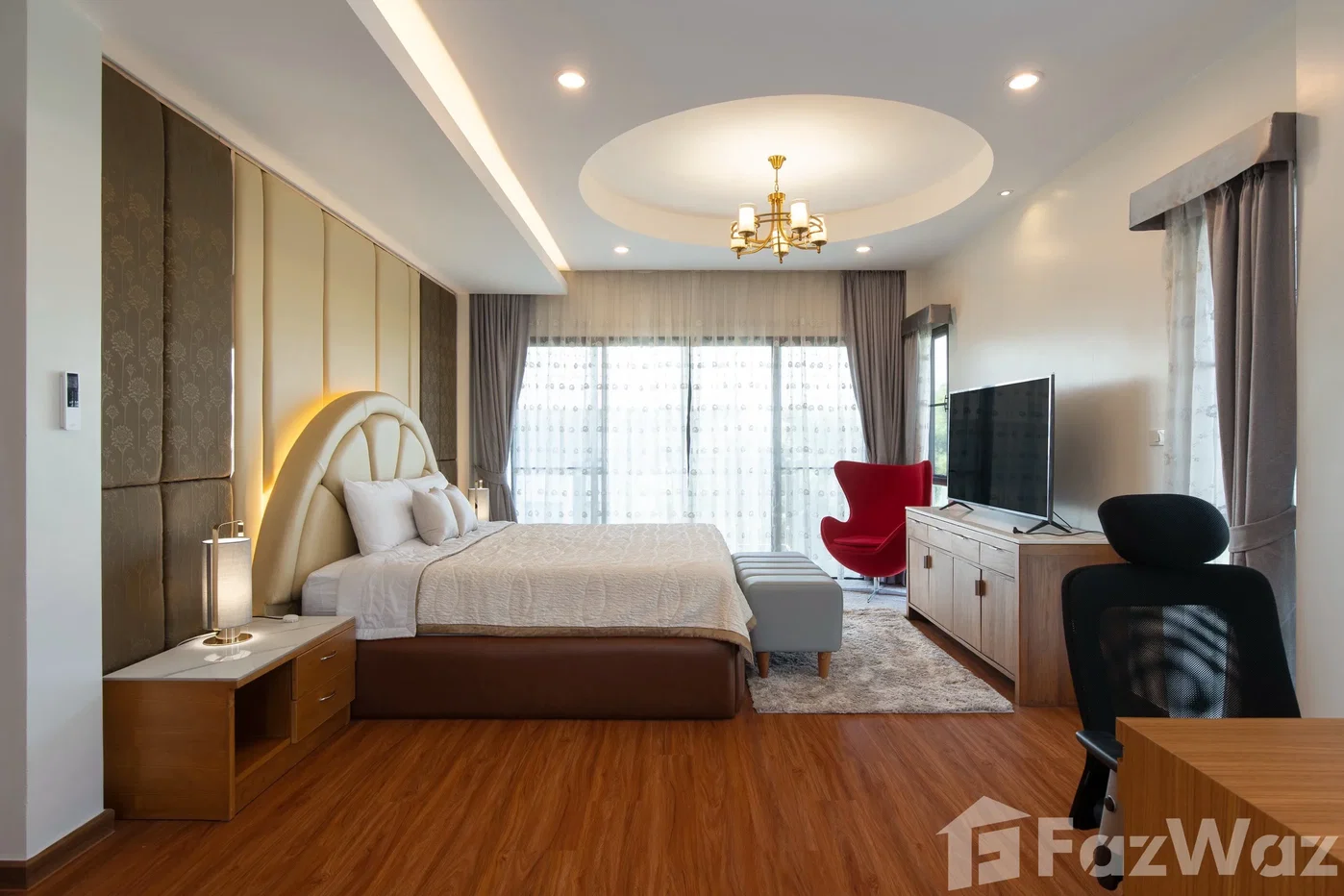 รูป วิลล่าให้เช่า 6 ห้องนอน ในโครงการ เพอร์เฟค มาสเตอร์พีซ พระราม 9 6903182 - รูปที่ 16/17