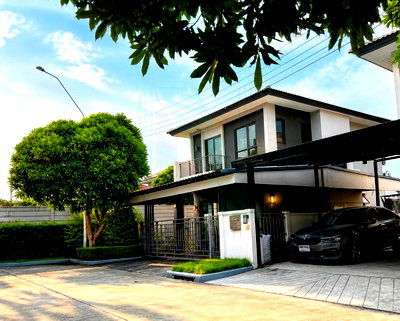 บ้านเดี่ยว แจส กรีน วิลเลจ คู้บอน : ขายบ้านเดี่ยว โครงการ เซนโทร รามอินทรา-จตุโชติ 2 ชั้น 3 ห้องนอน 3 ห้องน้ำ