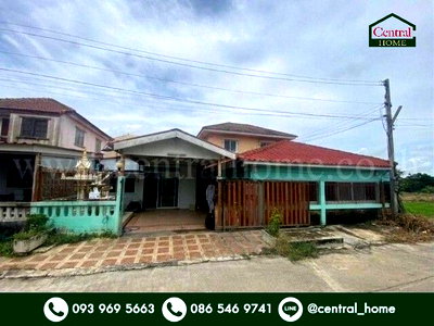 บ้านเดี่ยว สระบุรี : บ้านเดี่ยว 2 ชั้น ประเสริฐสุข หลังริม พื้นที่ใช้สอยมากมาย เนื้อที่ 68 ตารางวา