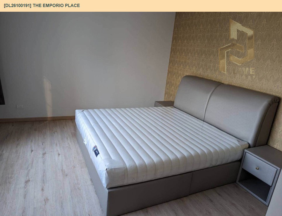 รูป DL26100191 ให้เช่าคอนโด ดิ เอ็มโพริโอ เพลส (The Emporio Place) ใกล้ BTS พร้อมพงษ์ พร้อมเข้าอยู่ โทรด่วน 0653619502 LineID @952jdxxk - รูปที่ 2/6