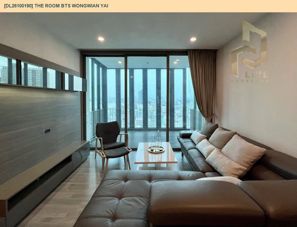 รูป DL26100190 ให้เช่าคอนโด เดอะ รูม บีทีเอส วงเวียนใหญ่ (The Room BTS Wongwian Yai) ใกล้ BTS วงเวียนใหญ่ พร้อมเข้าอยู่ โทรด่วน 0638692663 LineID @952jdxxk - รูปที่ 4/7