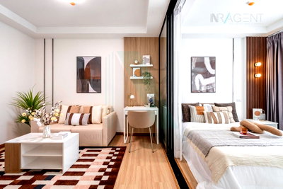 Condos for sale : 🚩 For Sell Condo J CONDO SATHORN-KALLAPRAPRUK Building A, Floor 19,1 bed room, Room size 30 sqm