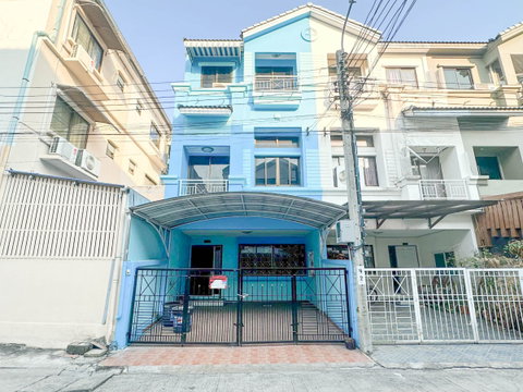 HK0124, Townhome for rent 3 Br, Ratchada-Meng Jai
